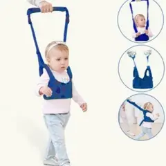 GENERICO - ARNÉS CAMINADOR 2 EN 1 BALLENA AZUL
