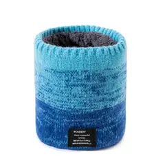 KAST PE - Bufanda Warm Turquesa Cuellera de Invierno Unisex