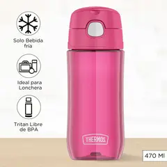THERMOS - Tomatodo para niños FUN 470 Ml Rosado