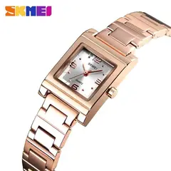 SKMEI - RELOJ 1388 ORO ROSA CORREA ACERO PARA MUJER