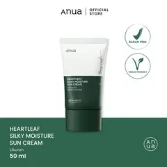 ANUA - Heartleaf Silky Moisture Sun Cream SPF 50+ PA++++