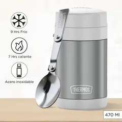 THERMOS - Termo de Comida para Niños FOOD 470 Ml Gris