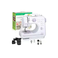 GENERICO - Mini Máquina De Coser Multifuncional Portátil 12 Puntadas
