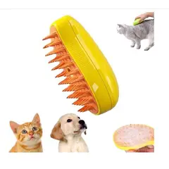 GENERICO - Cepillo de vapor para gatos y perros