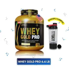 LEVEL PRO - Whey Gold Pro 6.6 LB Rich Chocolate