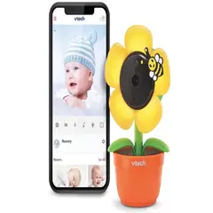 GENERICO - VTech RM9751 Yellow Daisy Smart Wi-Fi Cámara para bebé