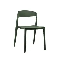 NIHM - Silla de Comedor Lace de Polipropileno Verde