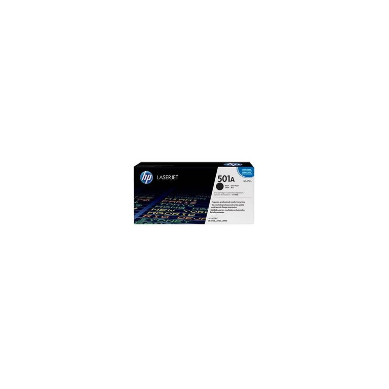 TONER 501A CÓDIGO Q6470A NEGRO 6000 Pág