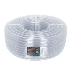 TRUPER - Metro de manguera 3/4" industrial en rollo de 100 m