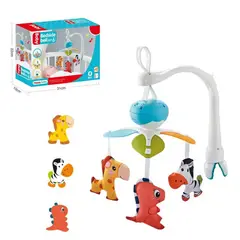 IDEAL BABY & KIDS - MOVIL PARA CUNA Y COHES MUSICAL PARA BEBES-CELESTE
