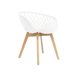 BONNO - Silla De Diseño Alma Blanca
