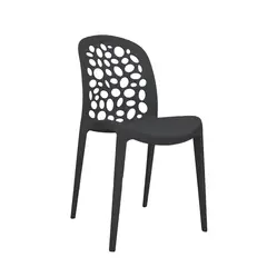BONNO - Silla de Diseño Burbuja Negro