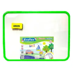 EVAFLEX - Pizarra Acrílica 42x32cm Verde para Niños