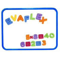 EVAFLEX - Pizarra Acrílica 42x32cm Azul para Niños