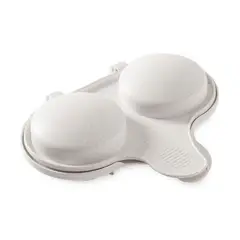 NORDIC WARE - Escalfador de huevos para microondas