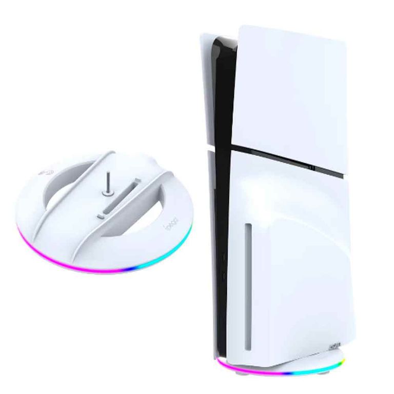 Base Vertical RGB para PS5 Slim PS5 Pro con Lector y Digital ipg