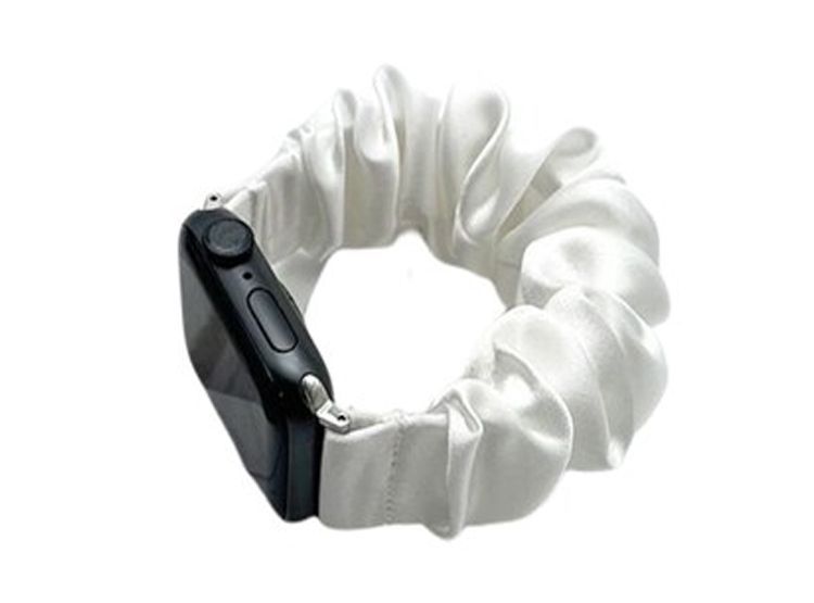 Correa Elástica Coletero para Apple Watch 49mm - Blanco