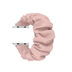 GENERICO - Correa para Apple Watch 49mm Scrunchies Elástica - Nude