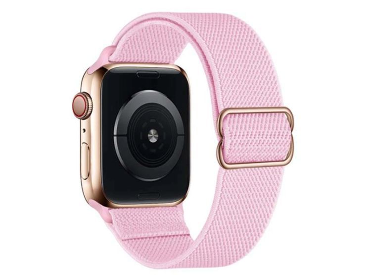 Correa Nylon Elastica para Apple Watch 42mm - Rosado