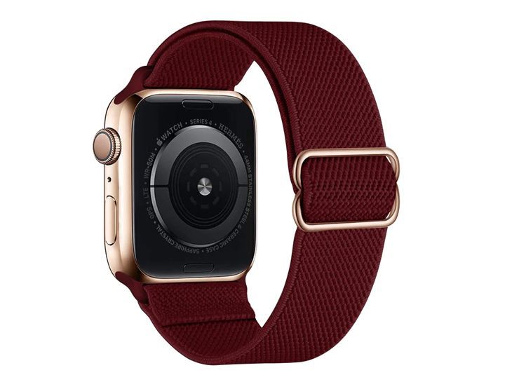 Correa Nylon Elastica para Apple Watch 40mm - Guinda