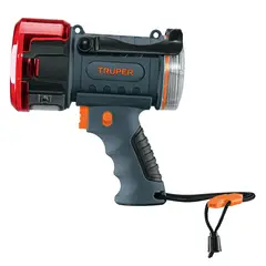 TRUPER - Linterna 2000lm Plastica Reflectora Recargable Led 102418