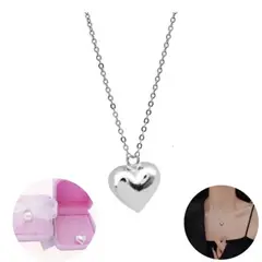 GENERICO - Collar Corazón Mujer Plata 925