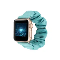 GENERICO - Correa para Apple Watch 49mm Scrunchies Elástica - Menta