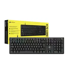 CORSAIR - Teclado Gamer K70RGB Core Mecanico Negro Español CH-910971E-SP