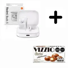 XIAOMI - Audifono Buds 5 Hasta 40HRS + Vizzio - Blanco