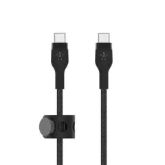 BELKIN - Cable Pro Flex USB-C a USB-C con correa 3M