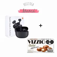 XIAOMI - Audifono Bluetooth Buds 4 Active + Vizzio - Negro