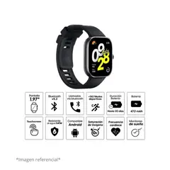 REDMI - Watch 4 Obsidian Black