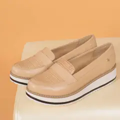 VIALE - Zapato Mocasín Casual TATI-2428 Pele Cuero