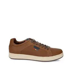 CALIMOD - Zapatilla Casual Hombre Cuero Tan