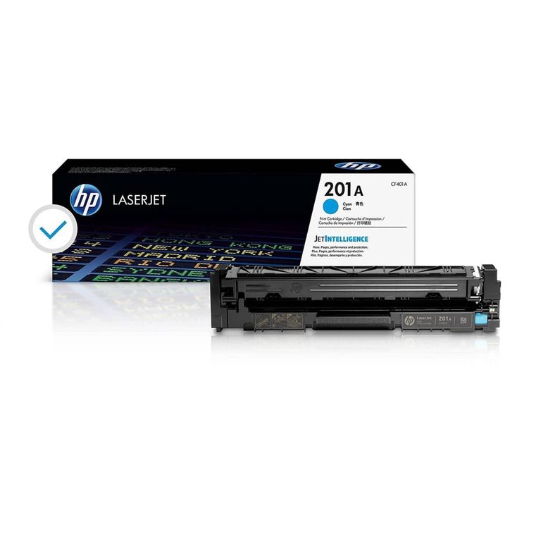TONER 201A CÓDIGO CF401A CYAN 1400 Pág