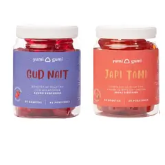 YUMI GUMI - Pack Gud Nait + Japi Tami Gomitas 90 Und
