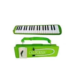 CALIFORNIA - Melodica de 37 teclas "CALIFORNIA" -Verde Limon
