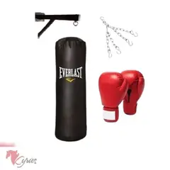 GENERICO - Saco 1.50 MTS Con Relleno+ Rack + Cadena + Guantes