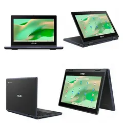 ASUS - Chromebook CR1102FGA-MK0068 116 LED HD IPS Intel N100 hasta 34GHz 4GB LPDDR5