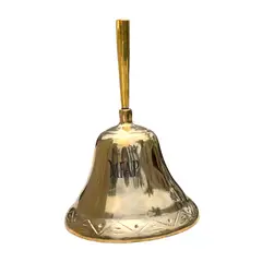 MFAP BRONCERIA Y ANTIGUEDADES - Campana de mesa en bronce fundido 15 cm - Eco de crepúsculo