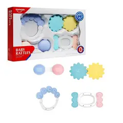 GENERICO - Kit Mordedor Sonajero x 4 Piezas HE0152