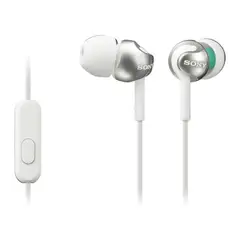 SONY - Auriculares MDR-EX110AP Sonido de Alta Calidad Blanco