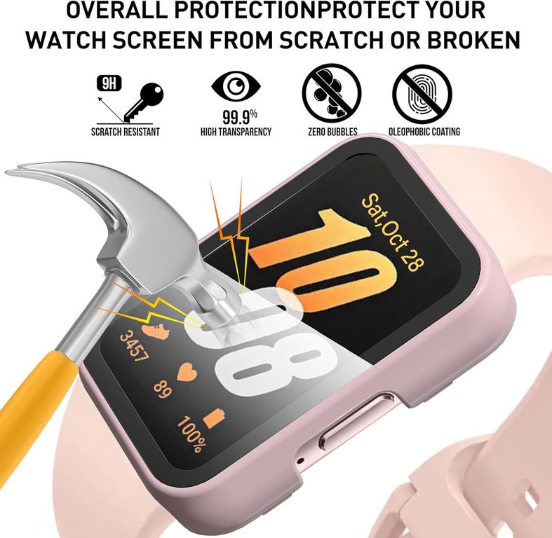 Bumper Para Samsung Galaxy Fit 3 - Rosado