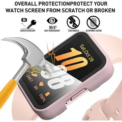 GENERICO - Bumper Para Samsung Galaxy Fit 3 - Rosado