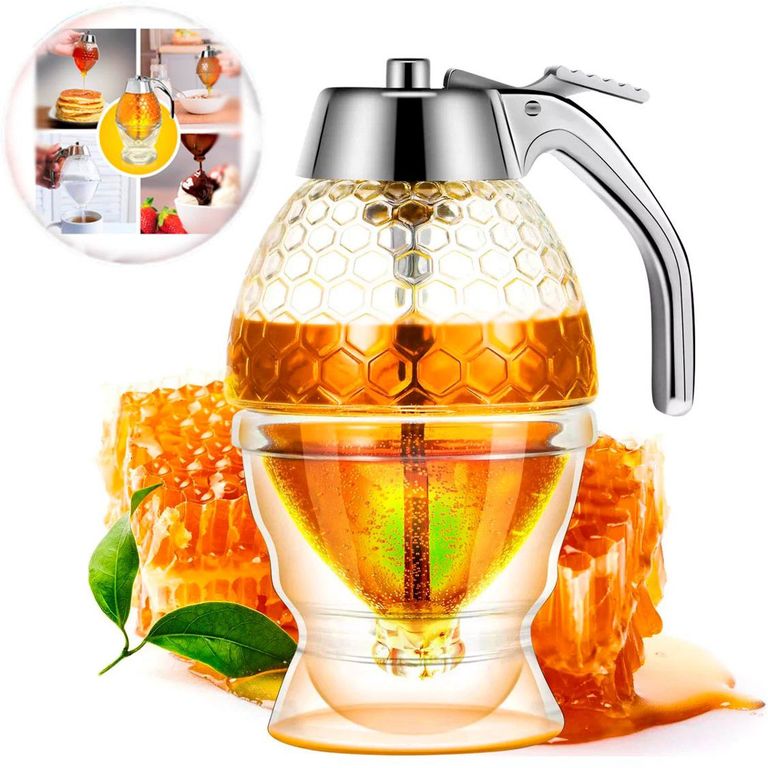 Dispensador de miel para apretar