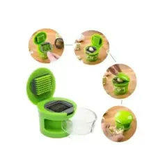 GENERICO - Picador Rayador mini triturador de Ajo de acero