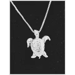 FERNANDA ROMERO JOYAS Y ACCESORIOS - Collar Tortuga Sabiduría y paciencia elaborado en Plata Nacional