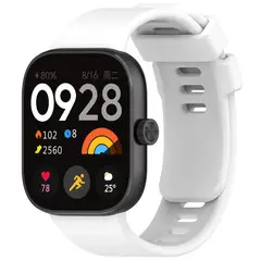GENERICO - Correa Silicona para REDMI WATCH 4 - Blanco