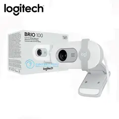 LOGITECH - CAMARA BRIO 100 FHD 1080P USB-A WHITE