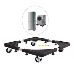 SOPORTEX - Base Móvil Multifuncional SMS-02M para Cocina Lavadoras y Refrigeradoras